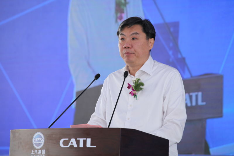 b体育官网与宁德时代产业化合作项目奠基